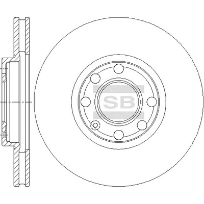 Disque de frein Hi-Q SD5107