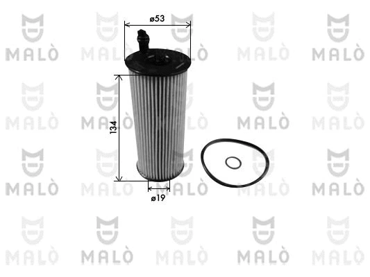 Filtre à huile AKRON-MALÒ 1510227