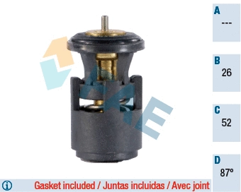 Thermostat, liquide de refroidissement FAE 5320687