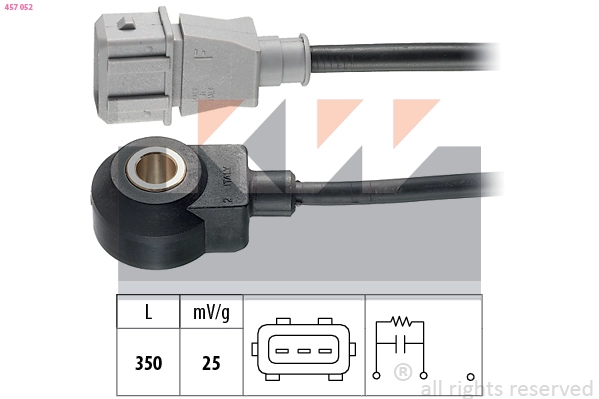 Capteur de cognement KW 457 052