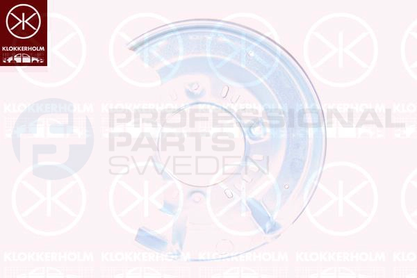 Déflecteur, disque de frein Professional Parts 51409378
