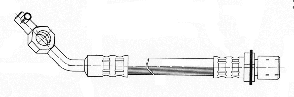 Flexible de frein CEF 511434