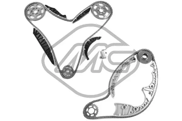 Kit de distribution par chaîne Metalcaucho 51355