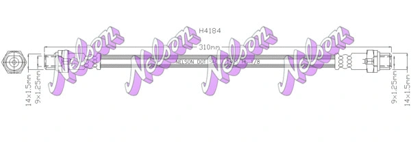 Flexible de frein BROVEX-NELSON H6362