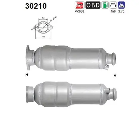 Catalyseur AS 30210