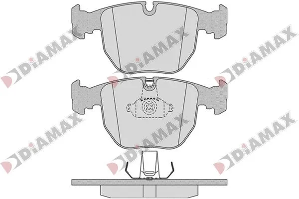Kit de plaquettes de frein, frein à disque DIAMAX N09769