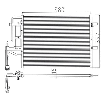 Condenseur, climatisation PowerMax 7110489