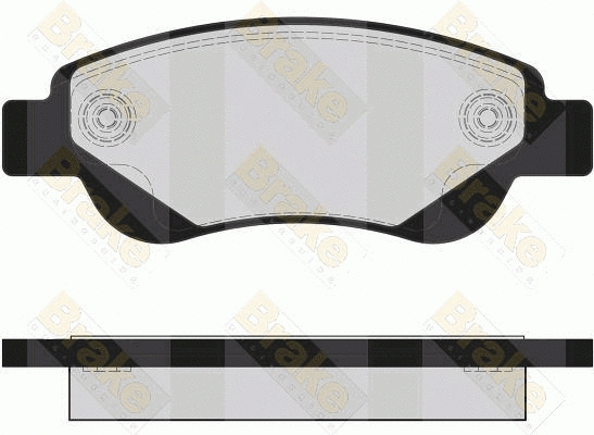 Kit de plaquettes de frein, frein à disque Brake ENGINEERING PA1666