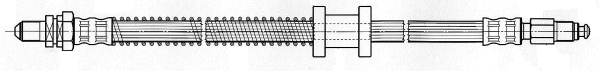 Flexible de frein CEF 512287