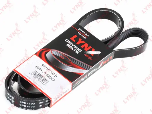 Courroie trapézoïdale à nervures LYNXAUTO 6PK1693