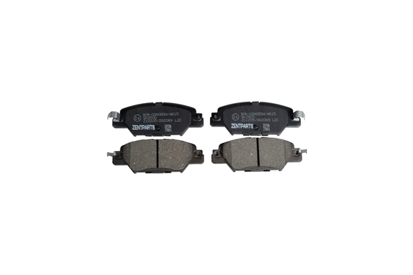 Kit de plaquettes de frein, frein à disque ZentParts Z07336
