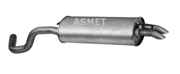 Silencieux arrière ASMET 03.089
