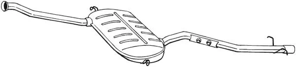 Silencieux central BOSAL 291-119