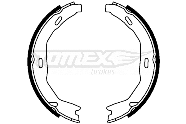 Jeu de mâchoires de frein TOMEX Brakes TX 22-15