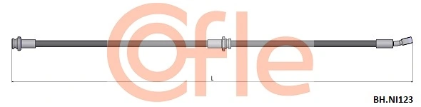 Flexible de frein COFLE 92.BH.NI123