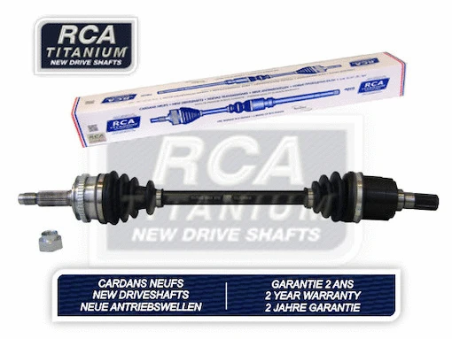 Arbre de transmission RCA FRANCE KI809AN