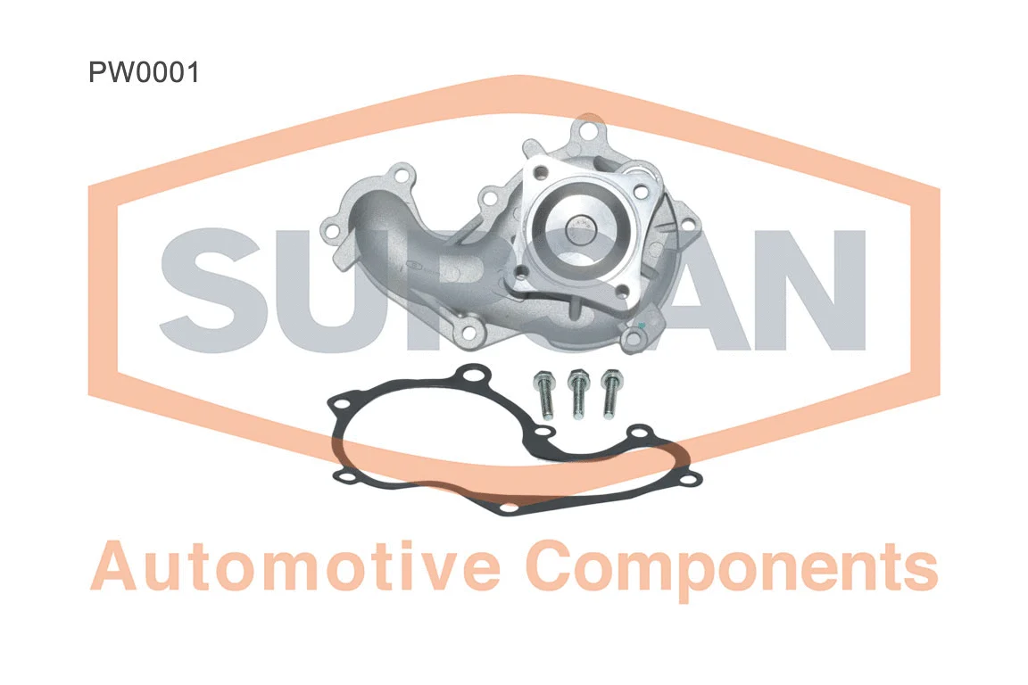 Pompe à eau, refroidissement du moteur SUPSAN Automotive Components PW0001