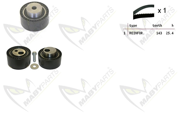 Kit de courroie crantée MABYPARTS OBK010271