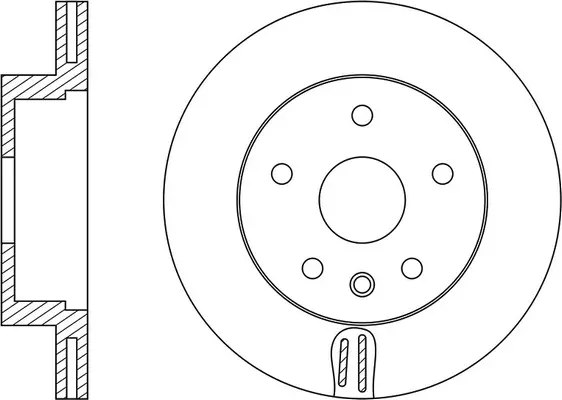 Disque de frein FIT FR0730V