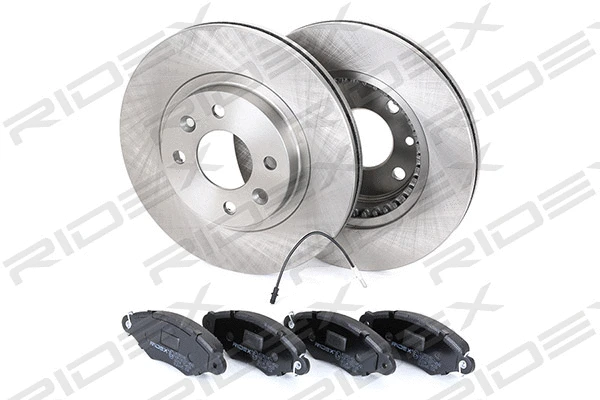 Kit de freins, frein à disques RIDEX 3405B0167