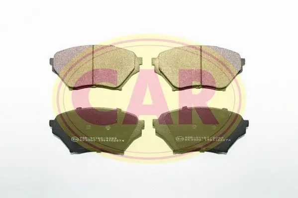 Kit de plaquettes de frein, frein à disque CAR PNT4702