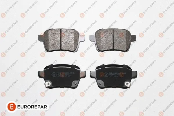 Kit de plaquettes de frein, frein à disque EUROREPAR 1681164880