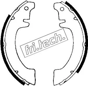 Jeu de mâchoires de frein fri.tech. 1088.187