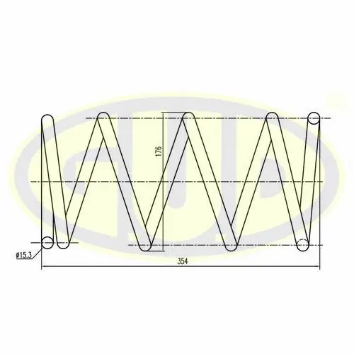 Ressort de suspension G.U.D. GCS059253