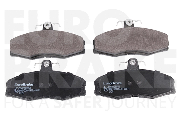 Kit de plaquettes de frein, frein à disque EUROBRAKE 5502229958
