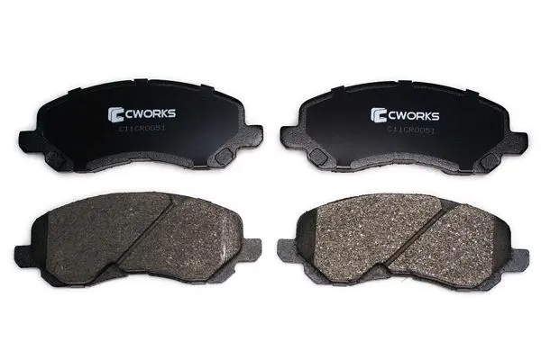 Kit de plaquettes de frein, frein à disque CWORKS C11CR0051