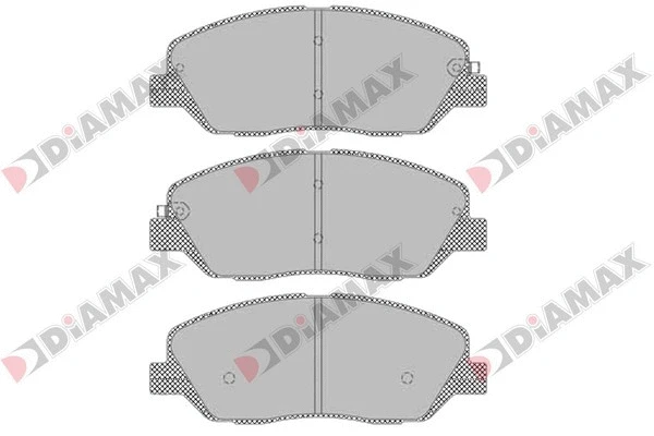 Kit de plaquettes de frein, frein à disque DIAMAX N09429