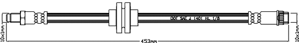 Flexible de frein JURATEK JBH1226