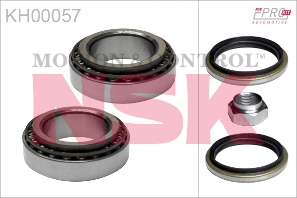 Kit de roulements de roue NSK KH00057
