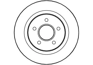 Disque de frein ABTEX BD1106S