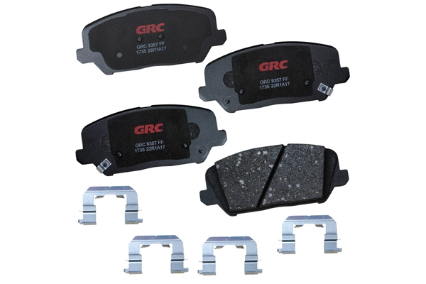 Kit de plaquettes de frein, frein à disque GRC - Ultra Brakes GCD1735
