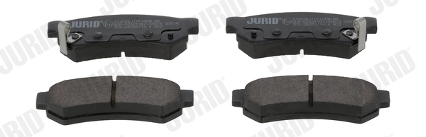 Kit de plaquettes de frein, frein à disque JURID 574028J