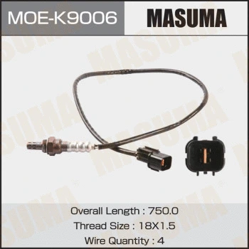 Sonde lambda MASUMA MOE-K9006