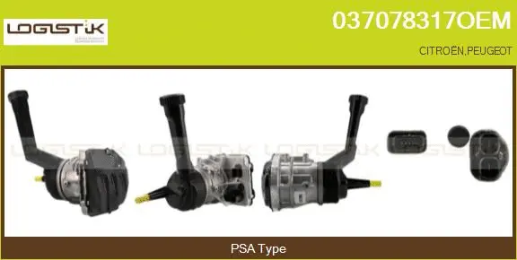 Pompe hydraulique, direction LGK 037078317OEM