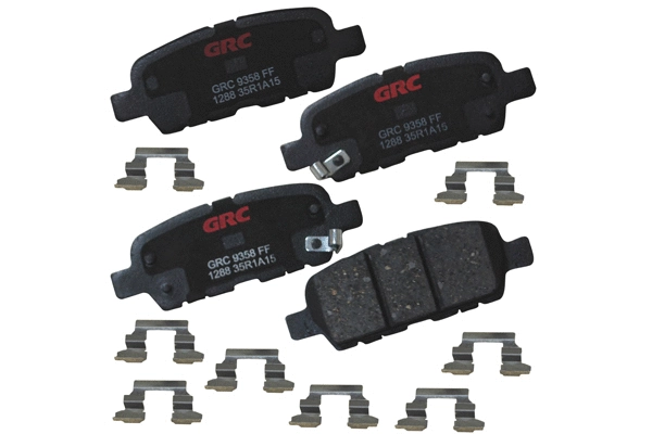 Kit de plaquettes de frein, frein à disque GRC - Ultra Brakes GCD1288