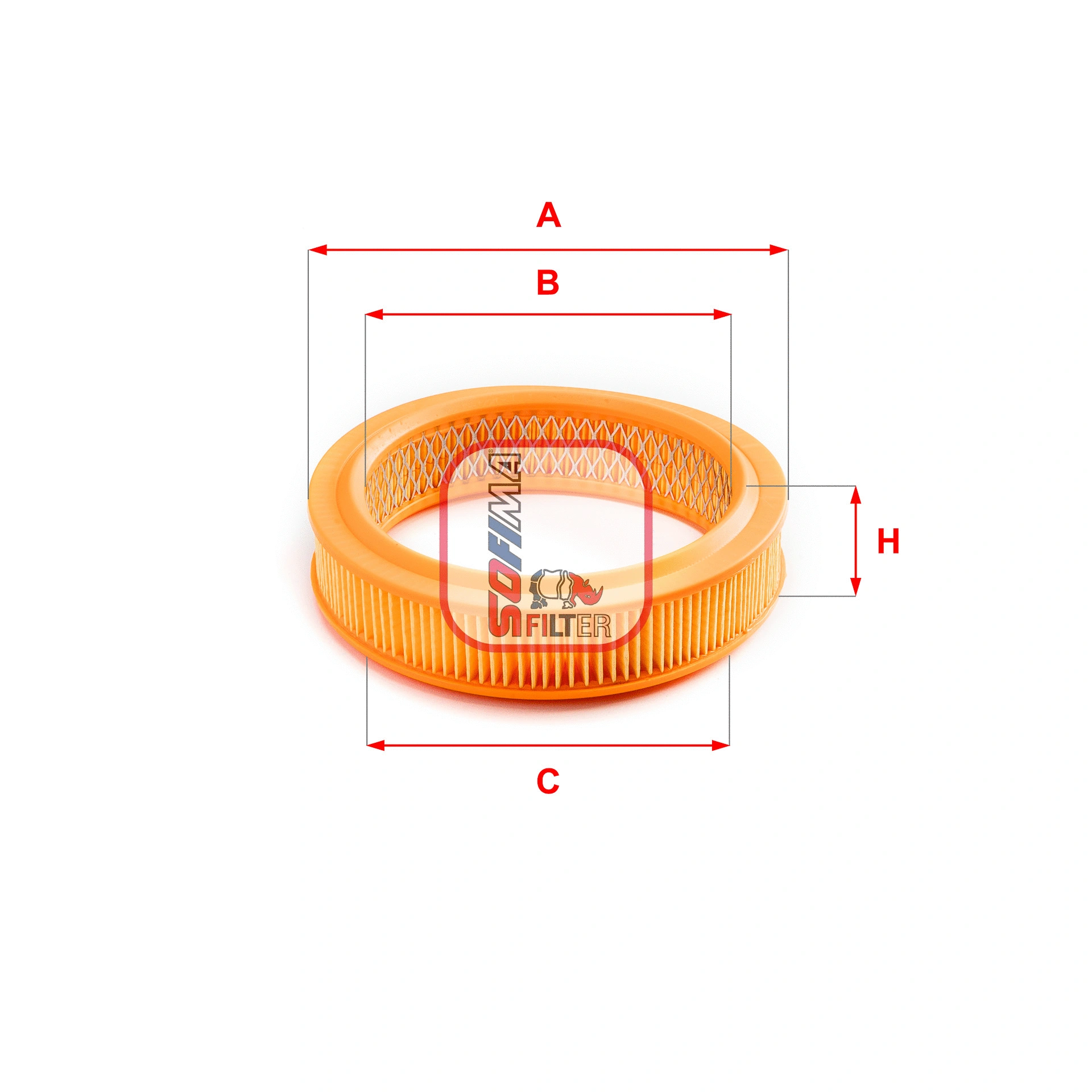 Filtre à air SOFIMA S 8210 A