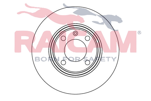 Disque de frein RAICAM RD00912