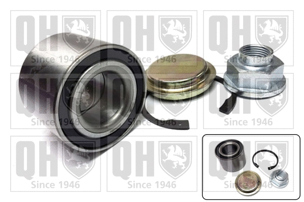 Kit de roulements de roue QUINTON HAZELL QWB1559