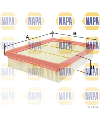 Filtre à air NAPA NFA1537