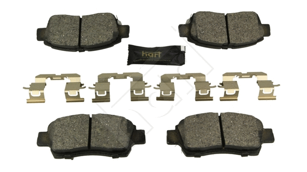 Kit de plaquettes de frein, frein à disque HART 248 873