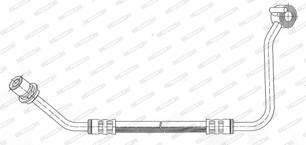 Flexible de frein FERODO FHY2493
