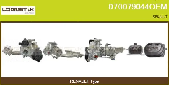 Turbocompresseur, suralimentation LGK 070079044OEM