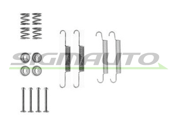Kit d'accessoires, mâchoire de frein SIGMAUTO SK0020
