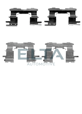Kit d'accessoires, plaquette de frein à disque ELTA AUTOMOTIVE EA8650