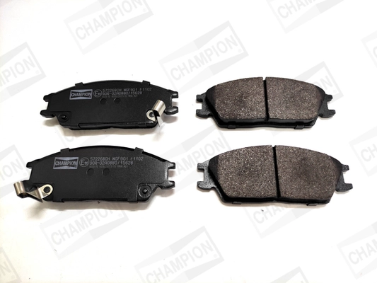 Kit de plaquettes de frein, frein à disque CHAMPION 572268CH