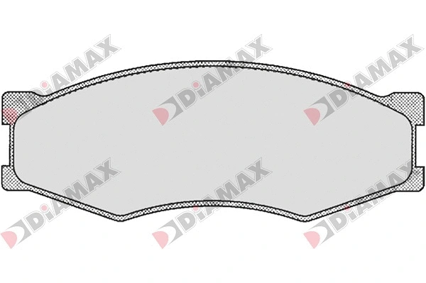 Kit de plaquettes de frein, frein à disque DIAMAX N09055